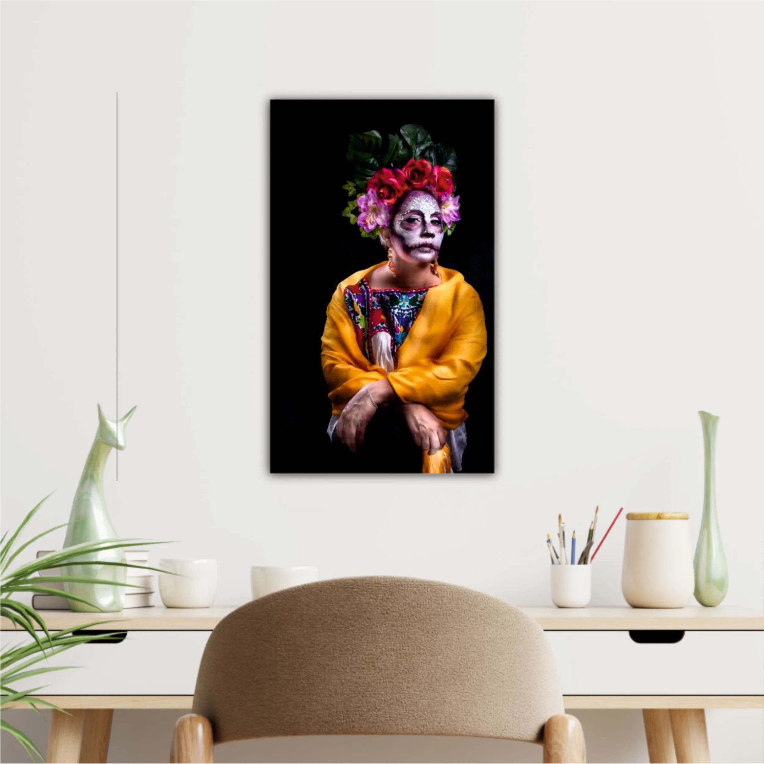 Body art, catrina, celebration, costume, culture