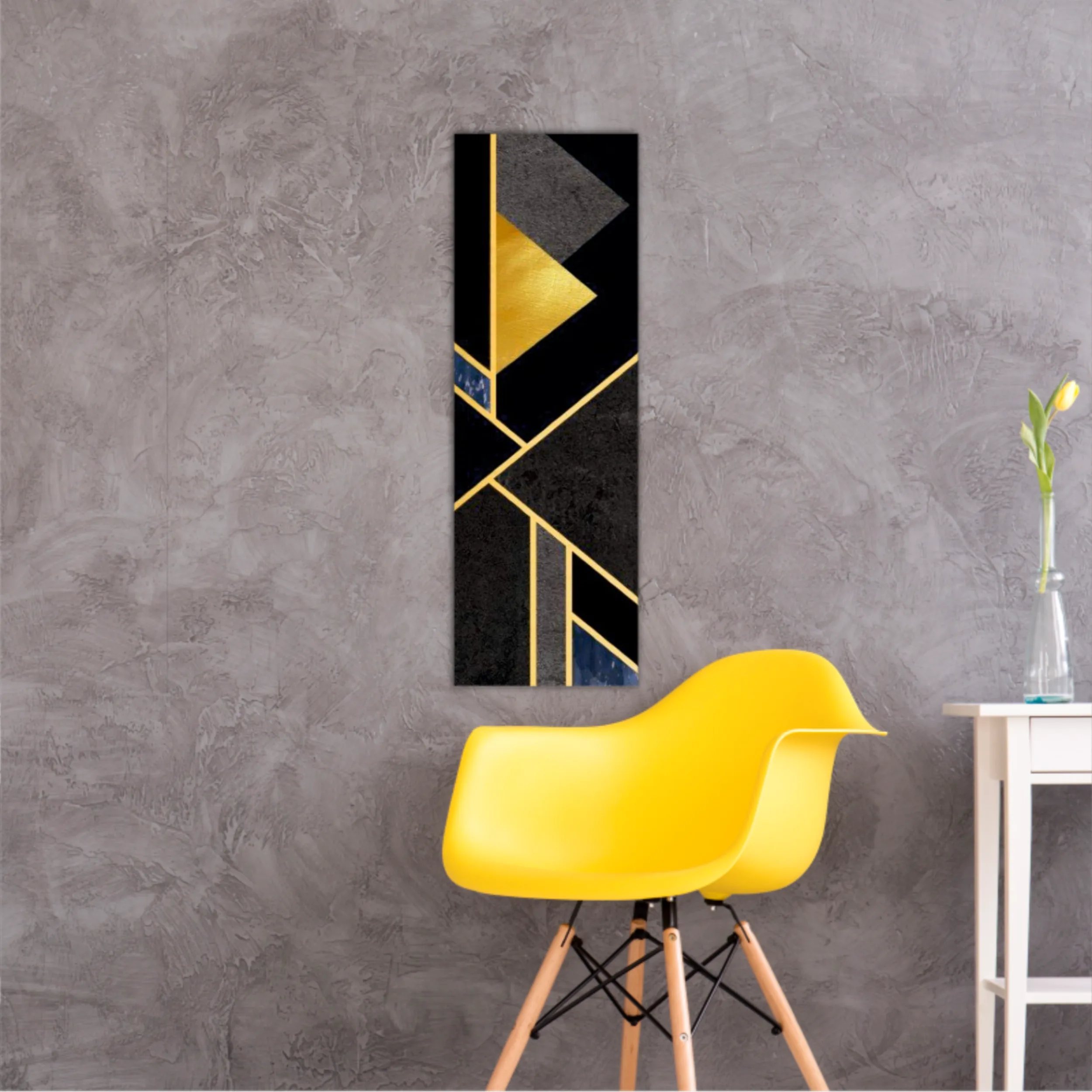 3d illustration - Golden lines