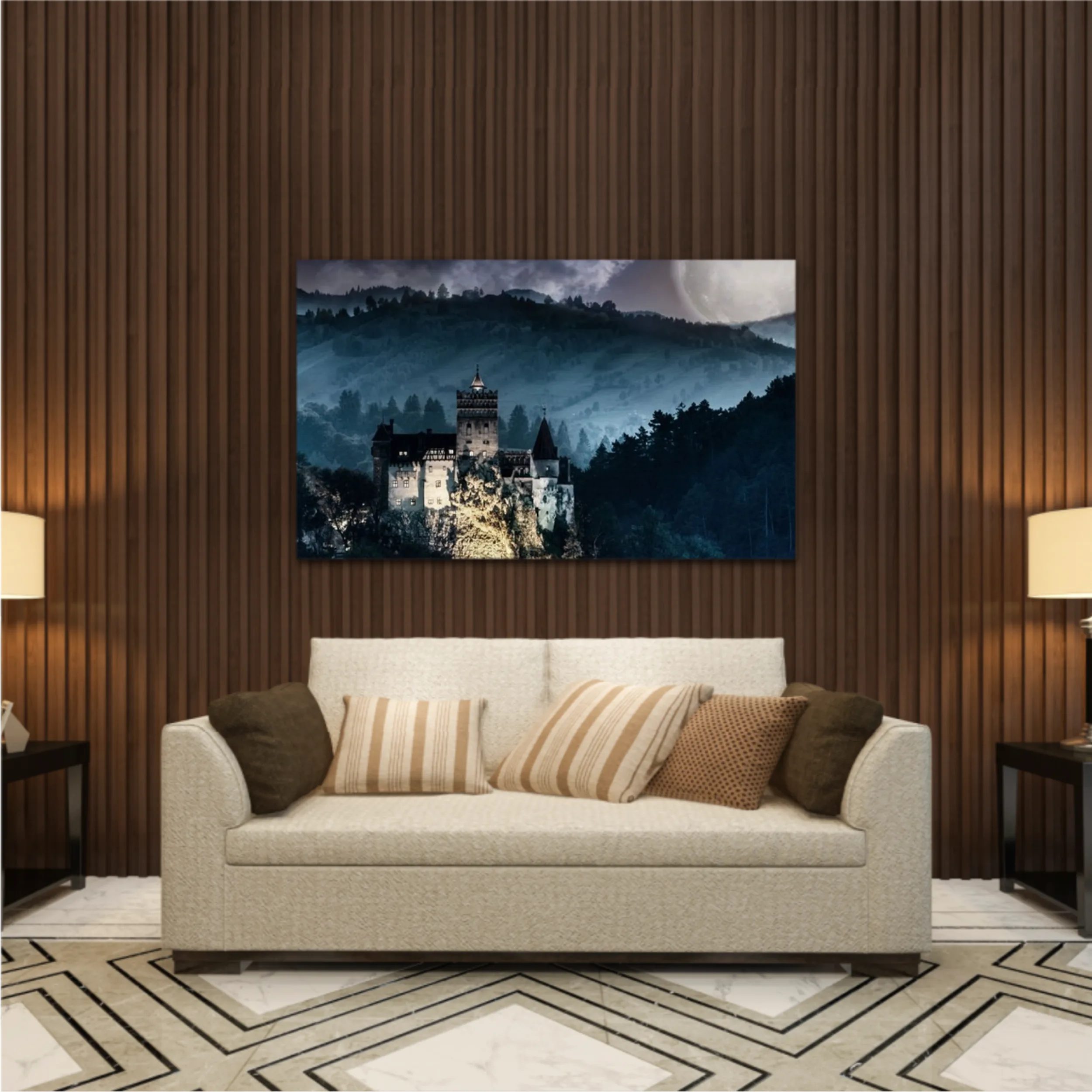 Draculas Castle - Bran Castle, Romania. Halloween