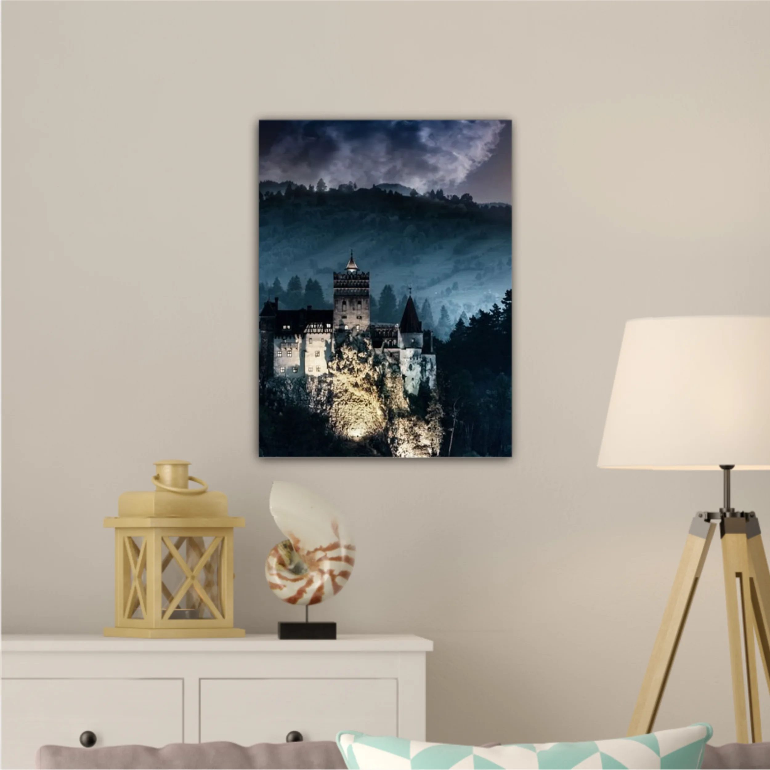 Draculas Castle - Bran Castle, Romania. Halloween