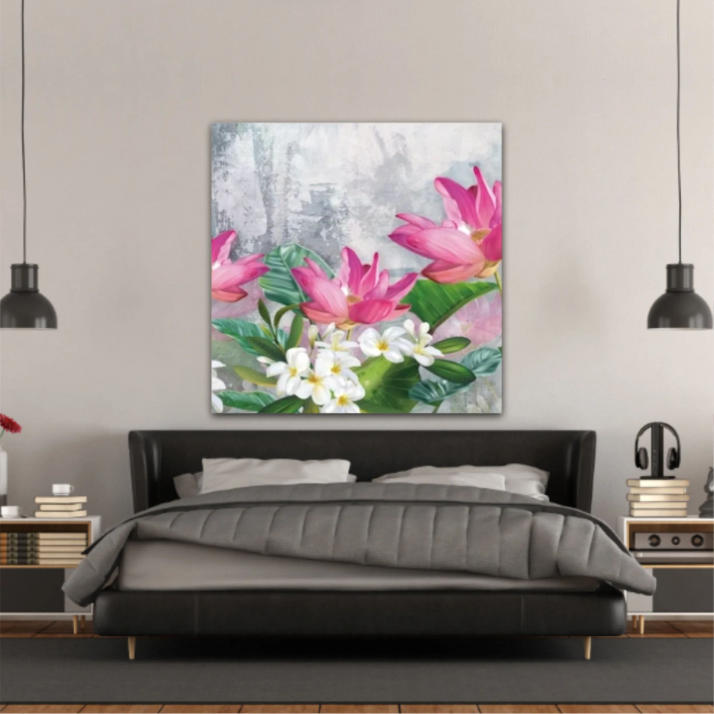 Luxurious abstract art digital painting
