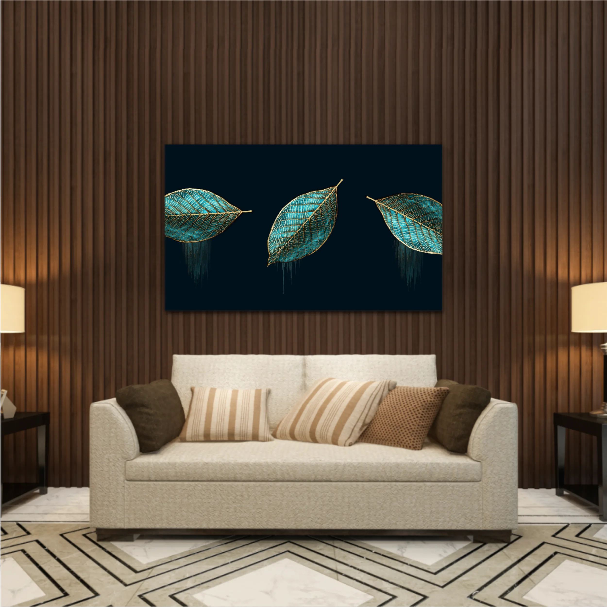 Luxurious abstract art digital painting