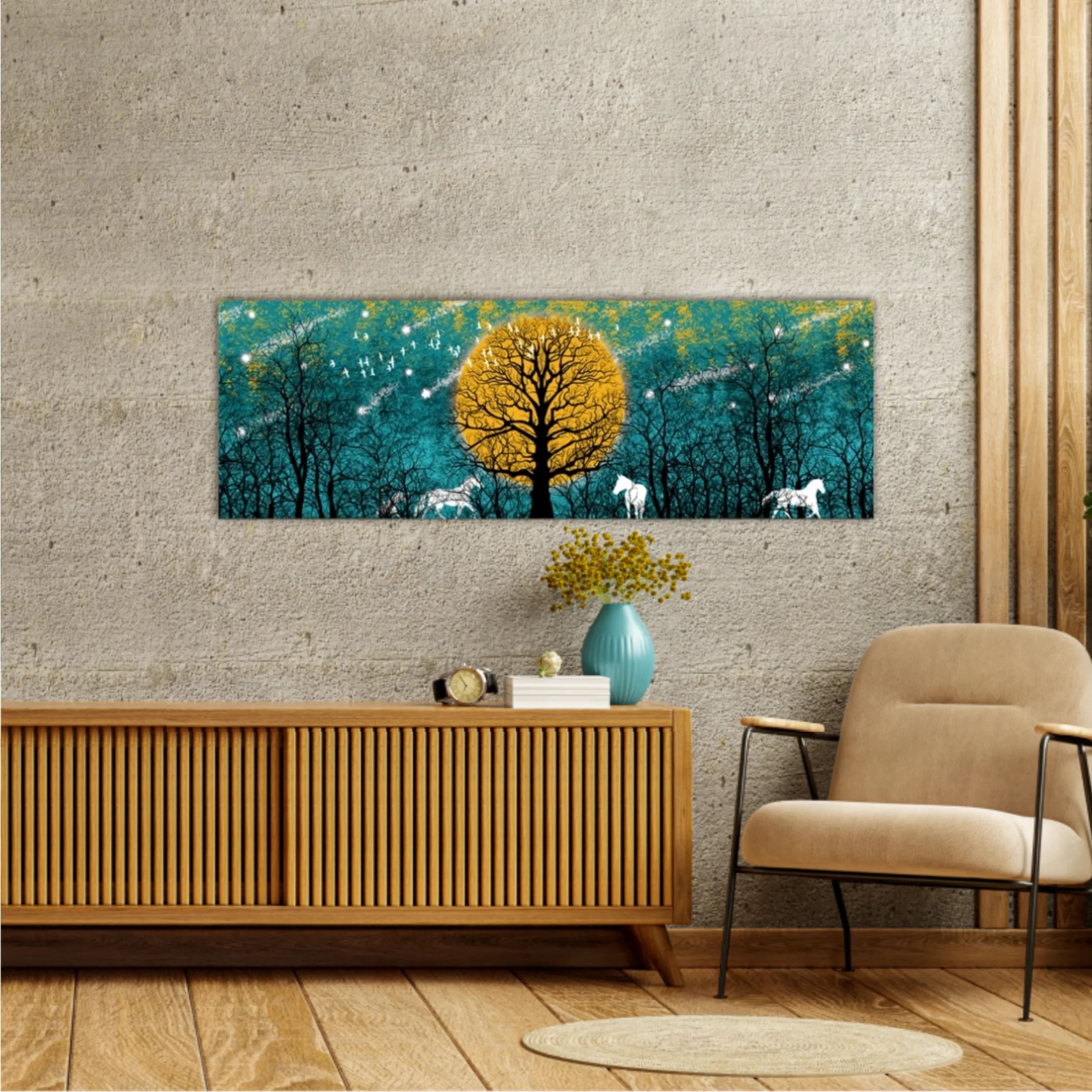 Luxurious abstract art digital painting