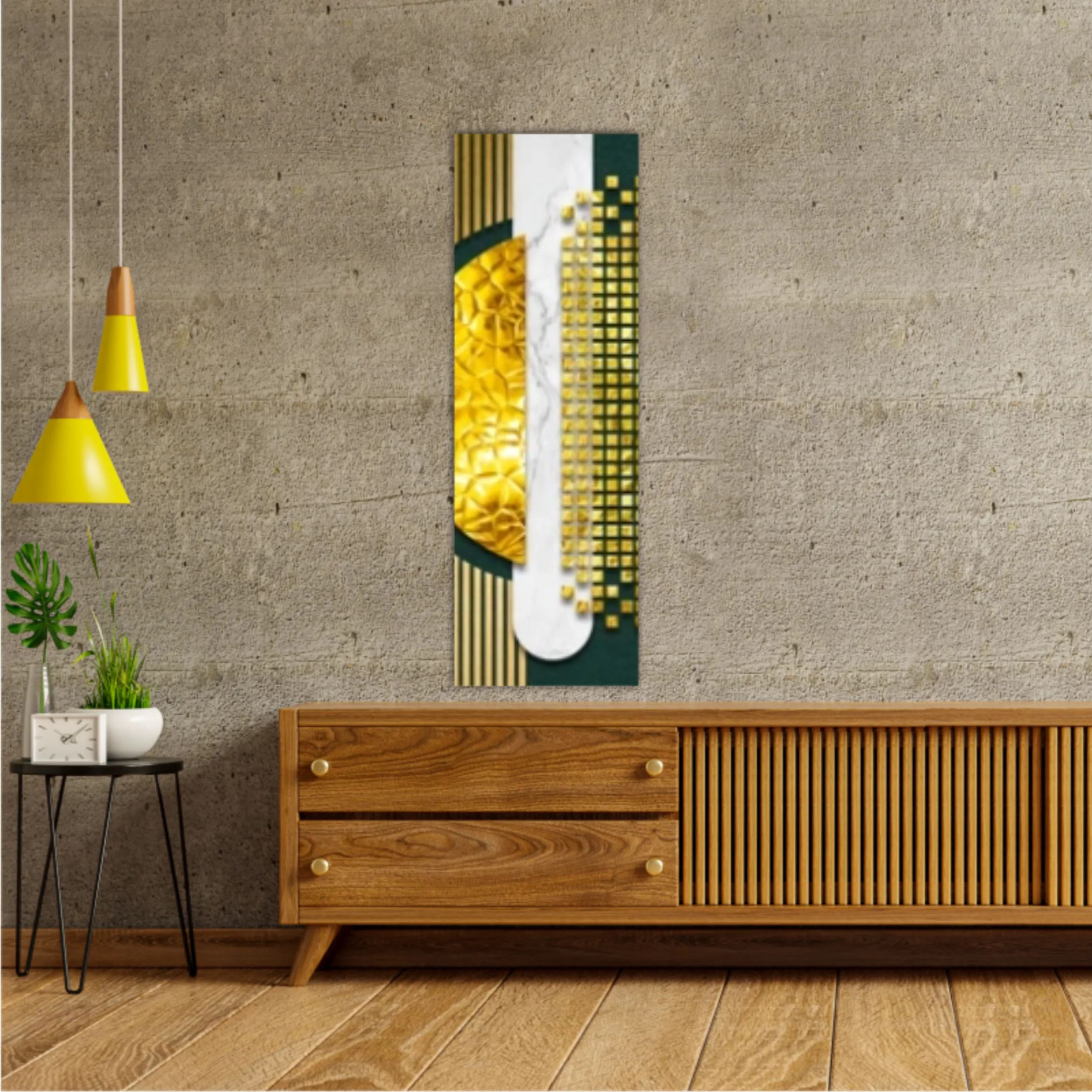 Design abstract art wallpaper. Colorful geometric. Modern and digital art
