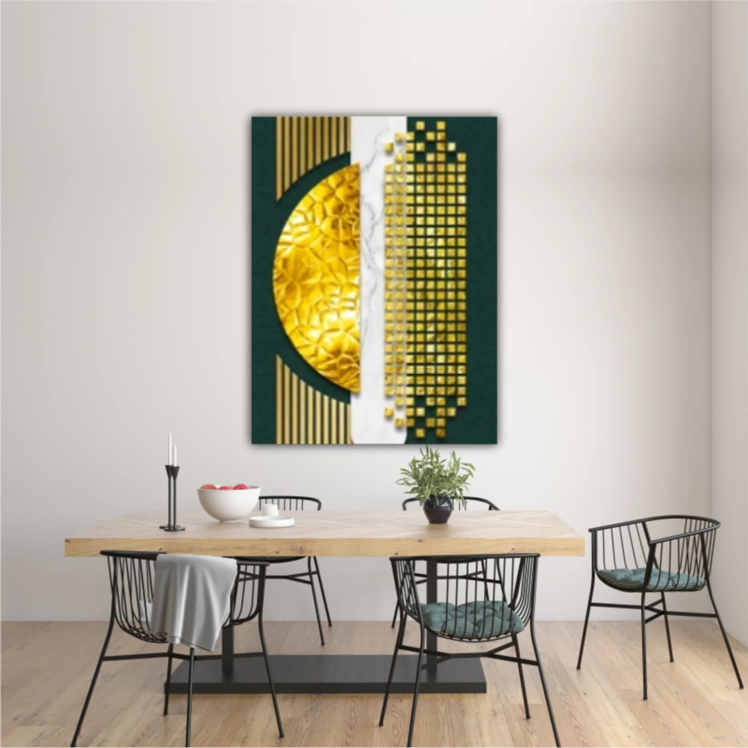 Design abstract art wallpaper. Colorful geometric. Modern and digital art