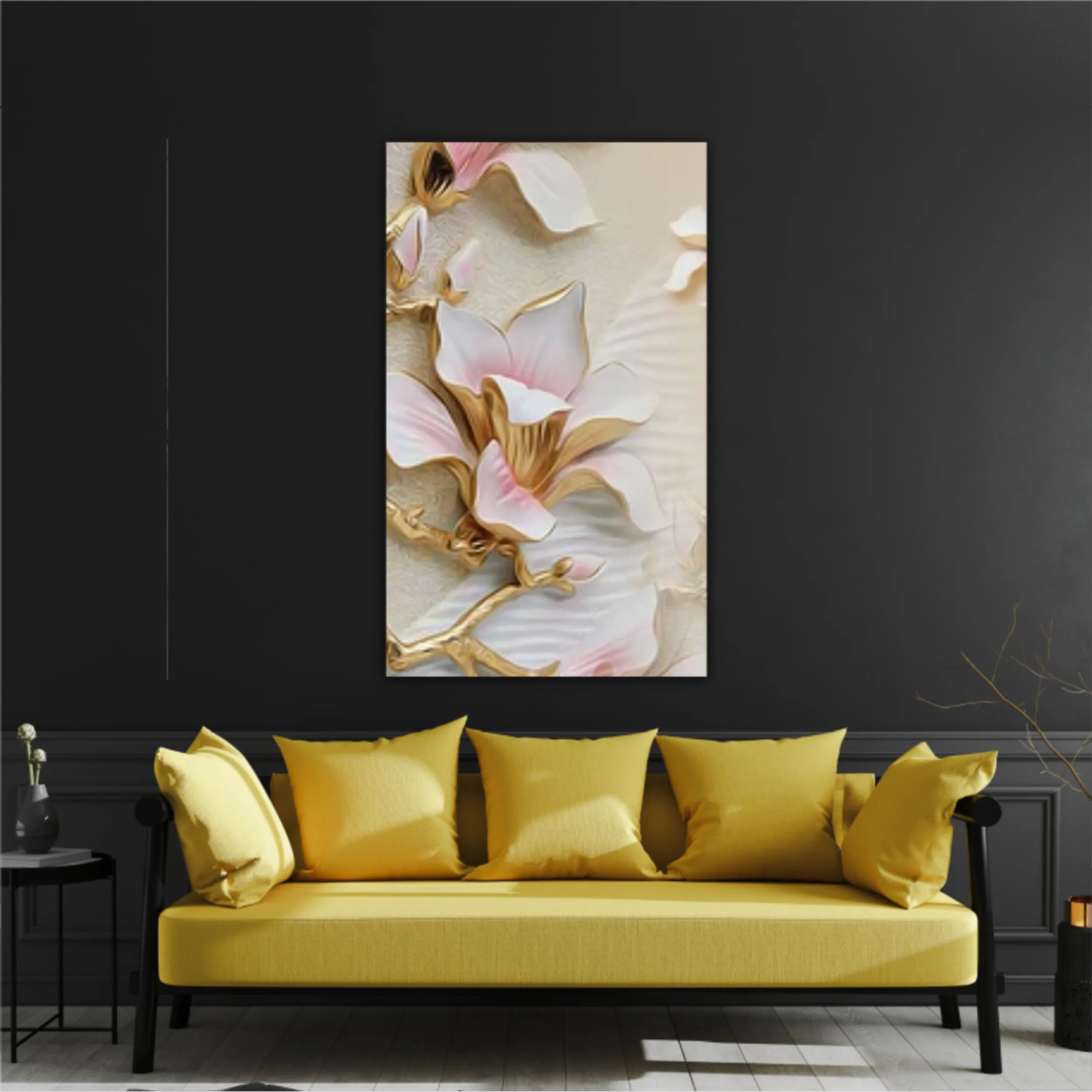 3d illustration of beautiful flowers