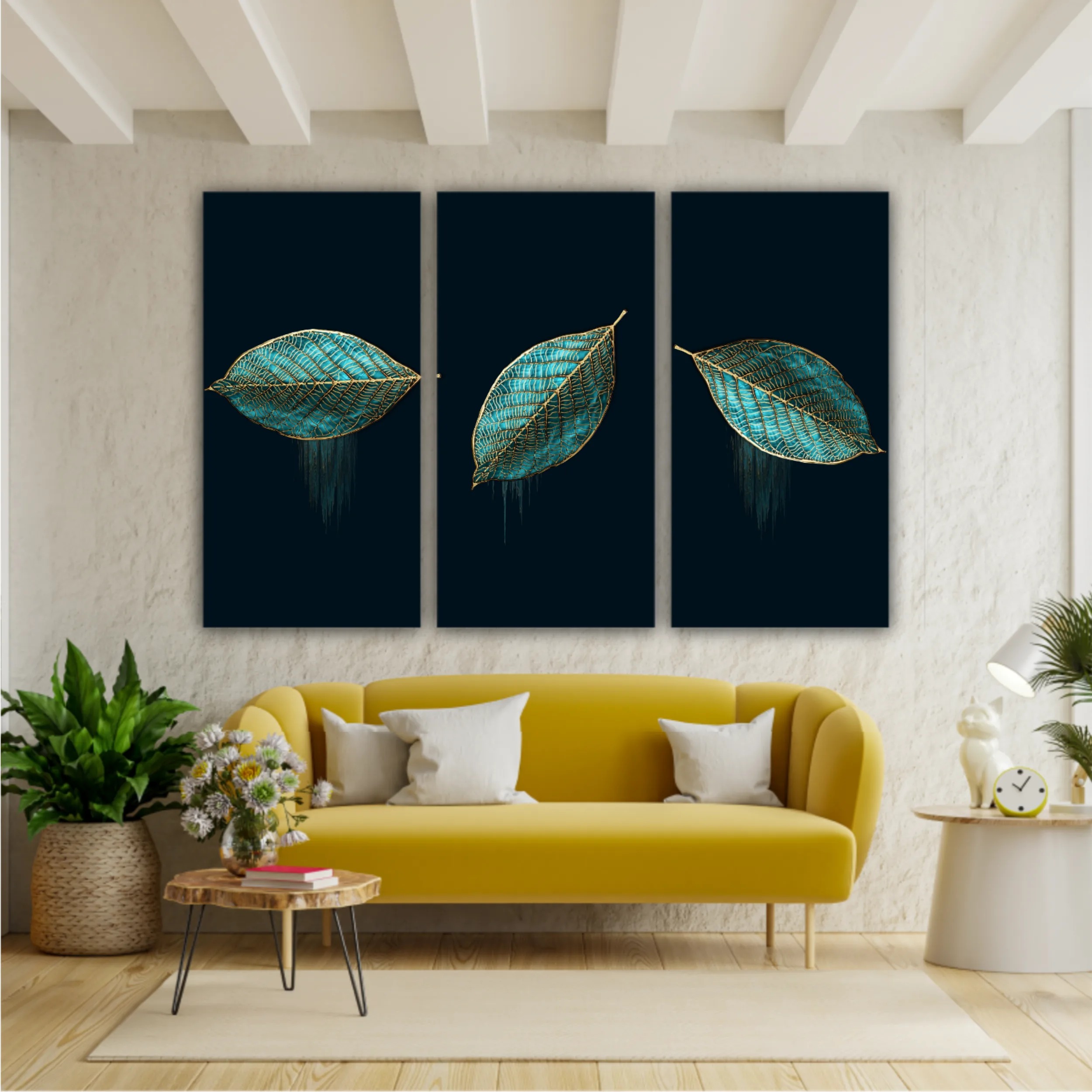 Luxurious abstract art digital painting