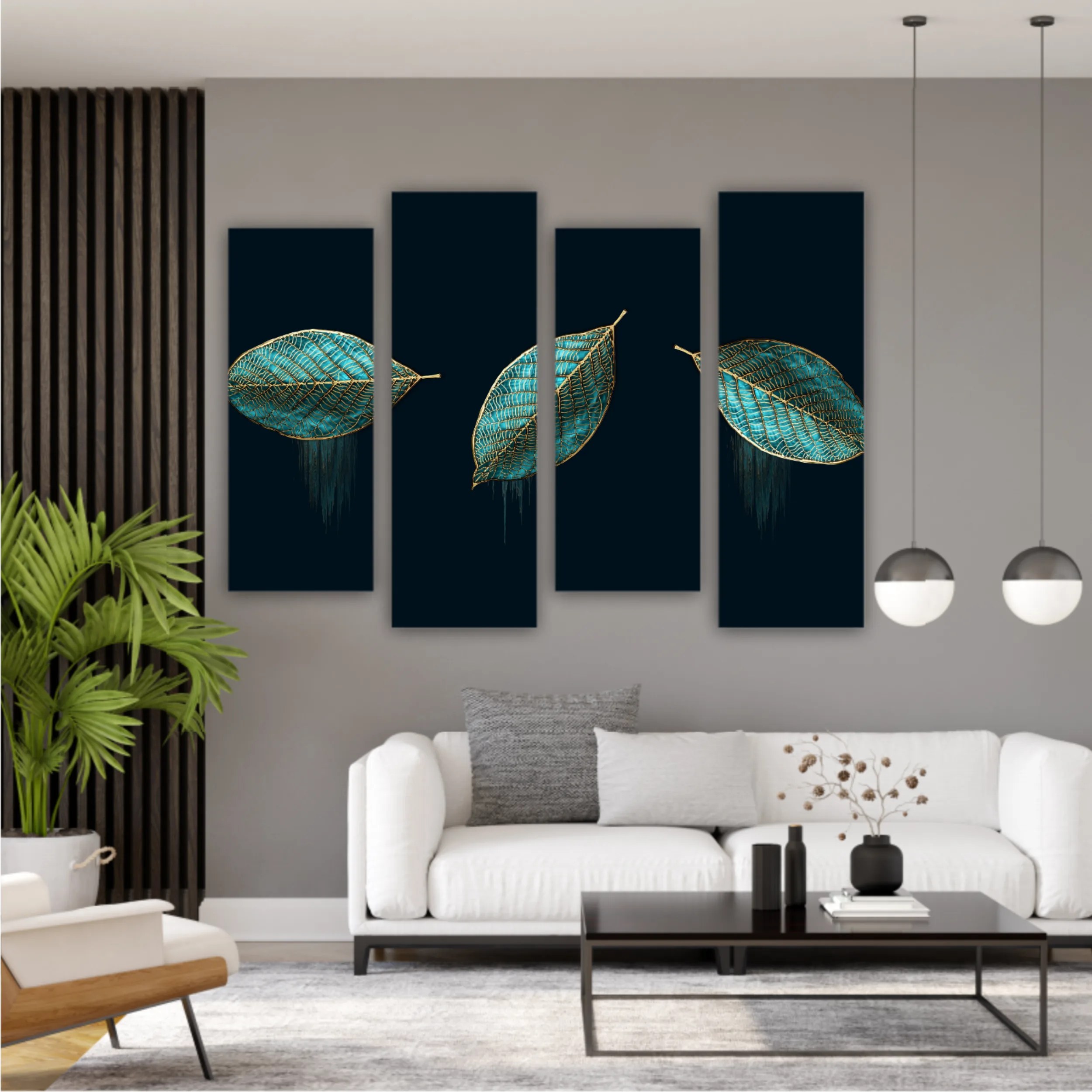 Luxurious abstract art digital painting