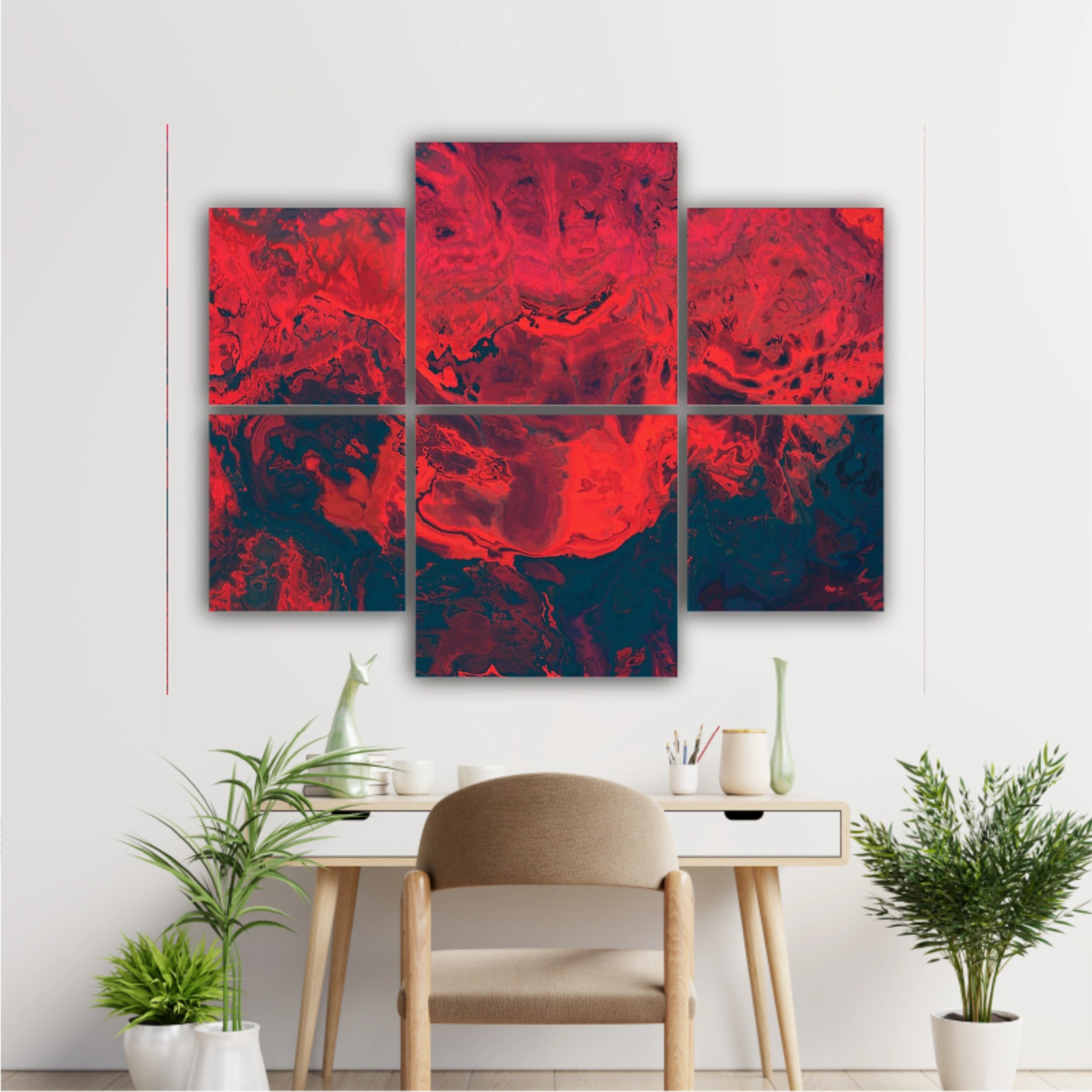 Cuvântul „uimitor” este primul care îți vine în minte când vezi acest tapet abstract cu desen marmorat colorat. Suprafețe prezentate marcate de pictura în acuarelă a fluidului luminos și toxic. Opțiunile lor decorative sunt întărite de o deformare fluentă a apei, cu efect de marmorare și suprafață neclară.
Aceste texturi sunt minimaliste și naturale. Aceste fundaluri amestecate de cerneală colorată pot oferi plăcere vizuală publicului dvs. țintă.
