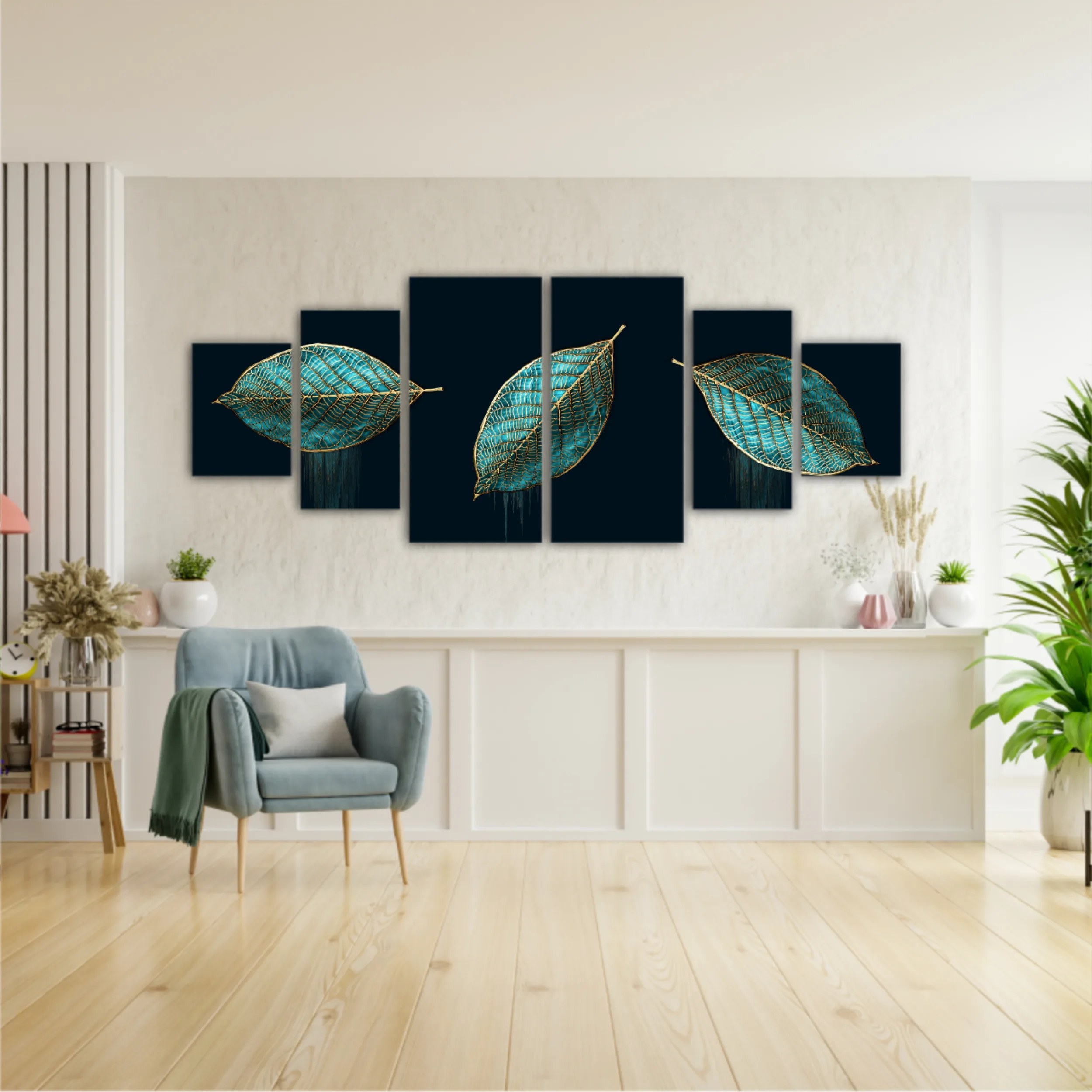 Luxurious abstract art digital painting
