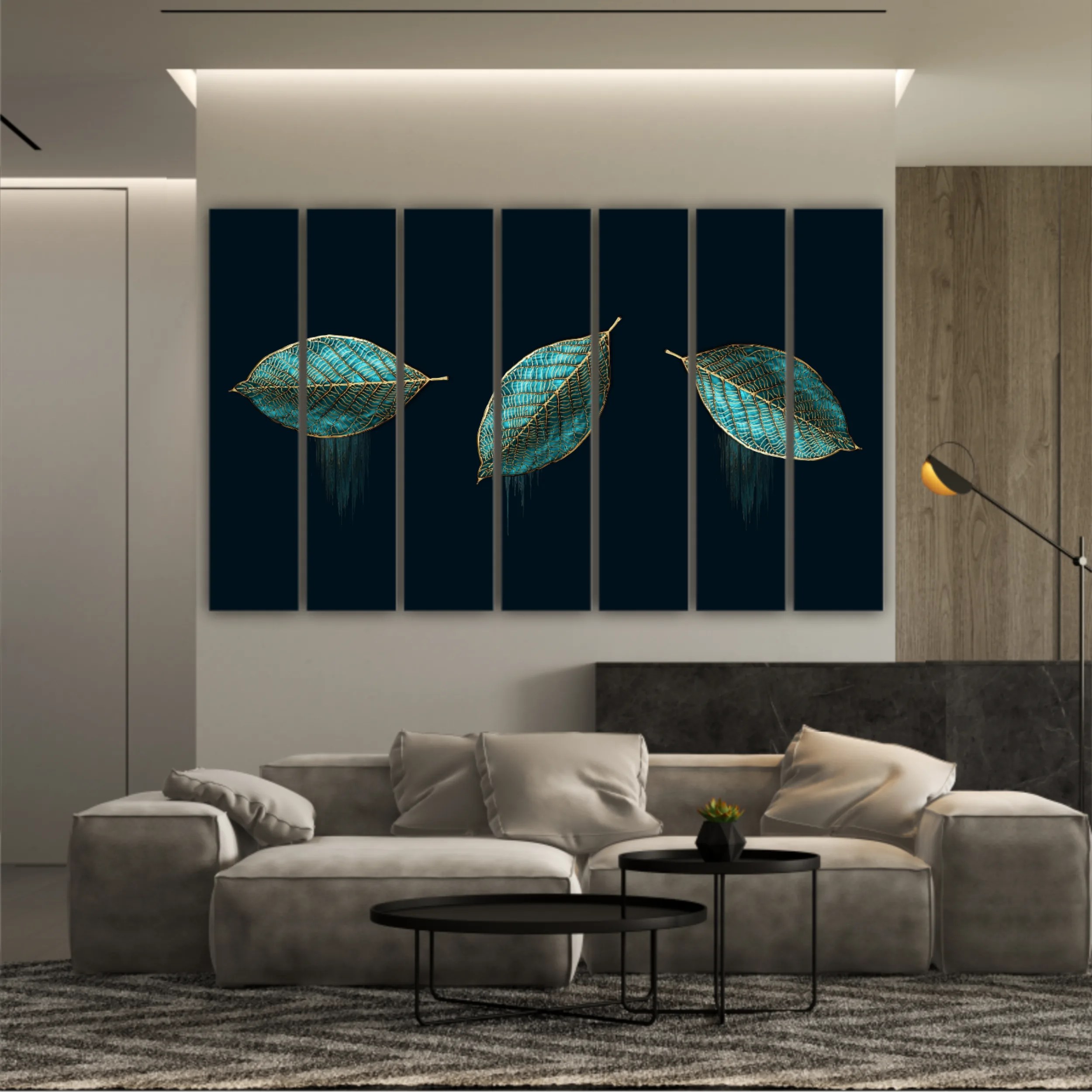Luxurious abstract art digital painting