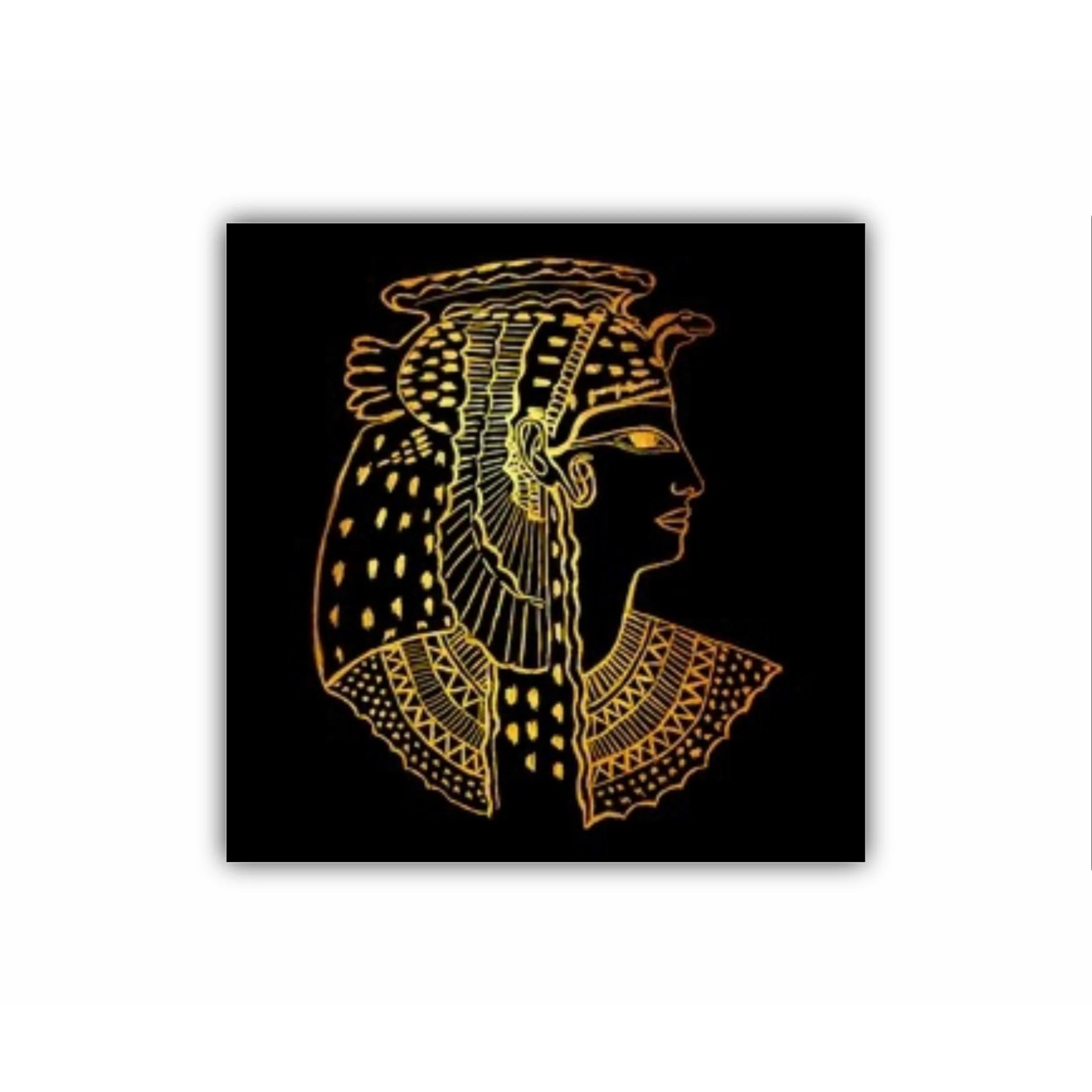 Fundal egiptean antic abstract - Cleopatra - Aur
