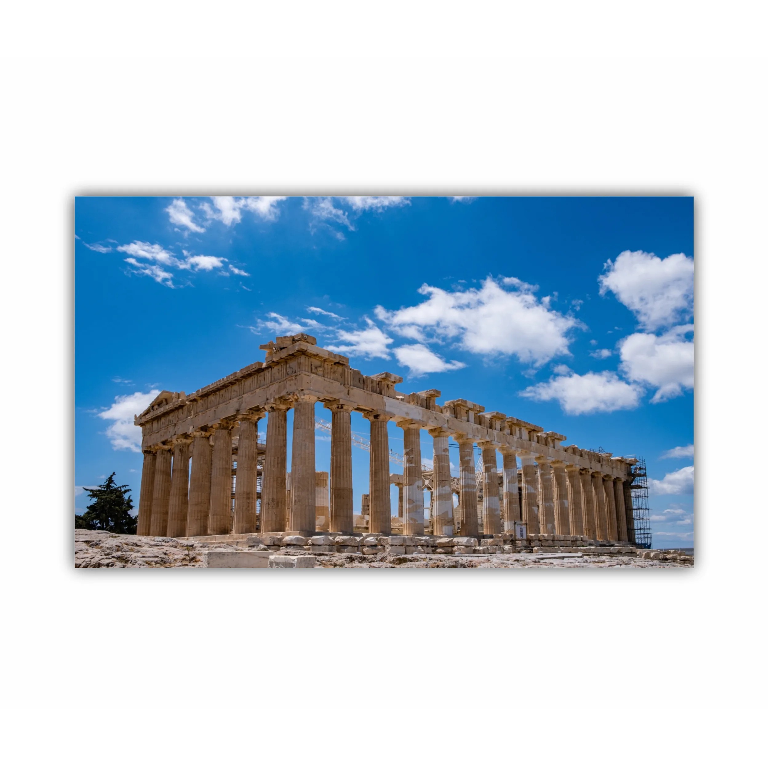 Templul Parthenon din Grecia pe acropole