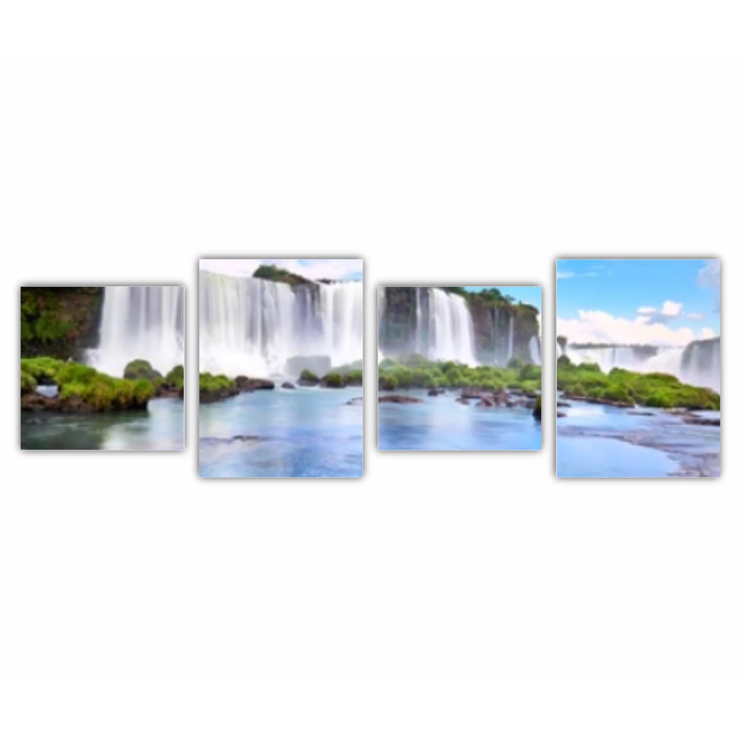 Privire de ansamblu asupra cascadelor Iguazu din gura diavolului 2